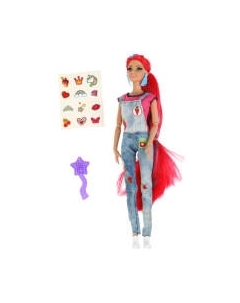 Кукла с аксессуарами София С наклейками для одежды / 66534-21-S-BB Карапуз