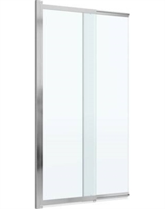 Стеклянная шторка для ванны Cezares SLIDER-VF-11-80/150-C-Cr