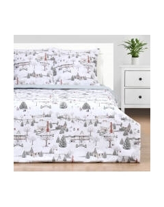 Комплект постельного белья Этель Winter Countryside 1.5сп / 10383313