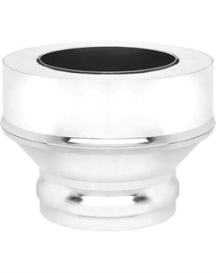 Переходник для труб Везувий AISI 430 1.0мм/0.5мм Keralux д.150x250 (ММ)