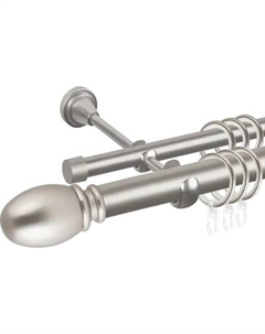 Карниз для штор АС ФОРОС Prime D16Г/16Г + наконечники Белуно Ас форос