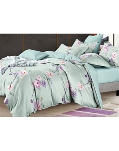 Комплект постельного белья Реноме Евро Оливковая коллекция УУ 6644