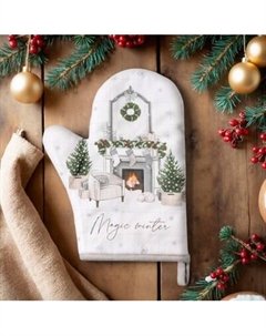 Рукавица-прихватка Этель Magic winter / 5077892