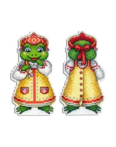 Набор для вышивания Лягушка-квакушка / Р-480М М.п.студия