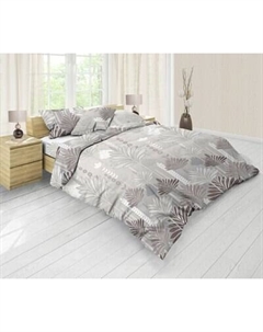 Комплект постельного белья Реноме 1.5сп Жемчужная коллекция. Многолистник 9943-1
