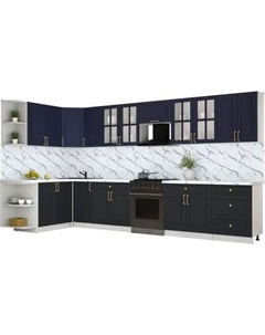 Кухонный гарнитур Интерлиния Мила Шато 1.7x3.8 LV