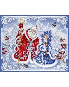 Набор для вышивания Зимняя сказка / НВ-681М М.п.студия