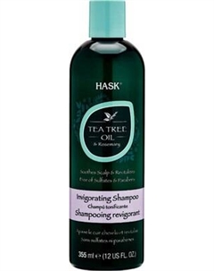 Шампунь для волос HASK Укрепляющий с маслом чайного дерева и экстрактом розмарина Hask