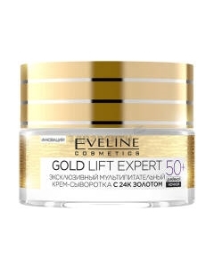 Крем для лица Eveline Cosmetics Gold Lift Expert 50+ мультипитательный Eveline cosmetics