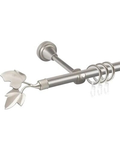 Карниз для штор АС ФОРОС Prime D16Г + наконечники Лист ветка Ас форос