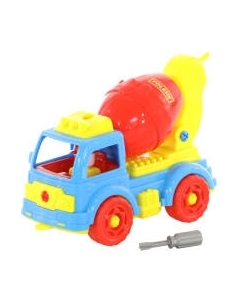 Игрушка-конструктор Полесье Автомобиль-бетоновоз / 72993