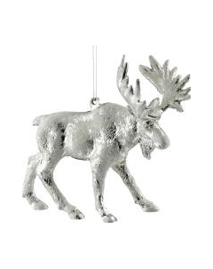 Елочная игрушка Erich Krause Decor Лось серебряный / 47803 Erich krause