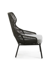 Кресло rizz серый 80x102x85 см La forma