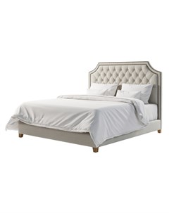 Кровать montana king size бежевый 195x140x222 см Gramercy