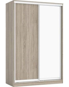 Шкаф-купе Кортекс-мебель Сенатор ШК10 Классика ДСП с зеркалом