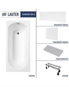 Ванна акриловая Haven 160 / 21202006 Lauter