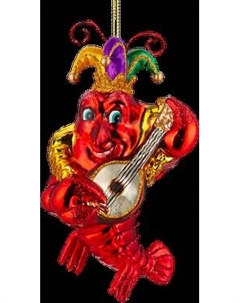 Елочная игрушка Erich Krause Decor. Лобстер и мандолина / 62375 Erich krause