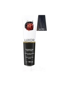 Крем-краска для волос Luxor Professional Стойкая 4.70 Luxor professional