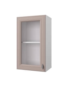 Шкаф навесной для кухни Горизонт Мебель Ева 40 с витриной Горизонт мебель