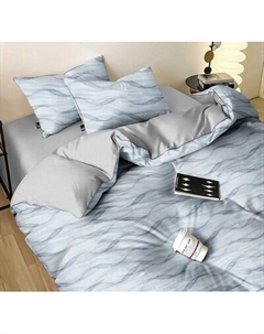 Комплект постельного белья Реноме 2сп Темно-синяя коллекция ПП 7419