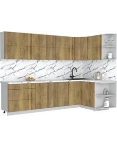 Кухонный гарнитур Интерлиния Мила Матте 1.5x2.9 А PR