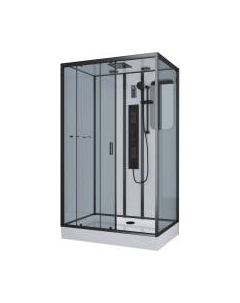 Душевая кабина Niagara NG-6912-01GQL BLACK 120x80x210