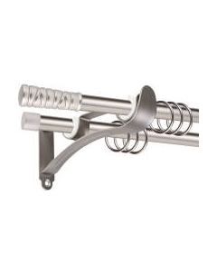 Карниз для штор АС ФОРОС Prime D16Г/16Г + наконечники Торино Ас форос