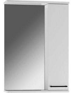 Шкаф с зеркалом для ванной Айсберг Контраст 50