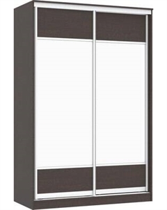 Шкаф-купе Кортекс-мебель Сенатор ШК10 Геометрия ДСП с зеркалом