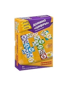 Развивающая игрушка Bondibon Домино. Цифры / ВВ3902