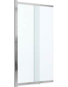 Стеклянная шторка для ванны Cezares SLIDER-VF-11-100/150-P-Cr