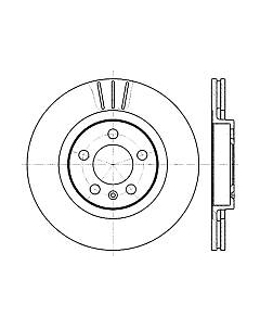 Тормозной диск 60204759VSX Stellox