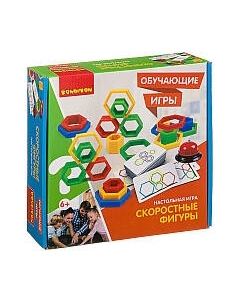 Настольная игра Bondibon Скоростные фигуры / ВВ3448