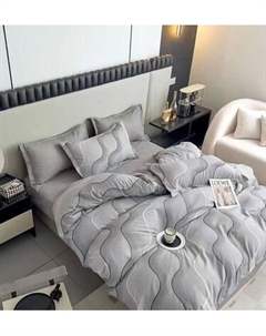 Комплект постельного белья 2сп Оливковая коллекция. Простыня на резинке УУ 6803 Реноме