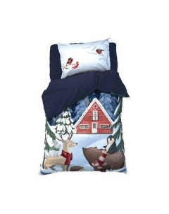 Комплект постельного белья Этель Christmas Night 1.5сп / 9910294