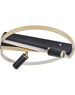 Потолочный светильник Mirastyle XL-60023C/2+2 SBK+SGD