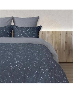 Комплект постельного белья Реноме 1.5сп Премиум Звездное небо 64048-1