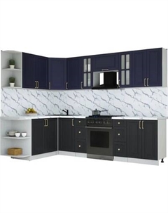 Кухонный гарнитур Интерлиния Мила Шато 1.7x2.8 LV