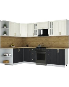 Кухонный гарнитур Интерлиния Мила Шато 1.7x2.8 LV