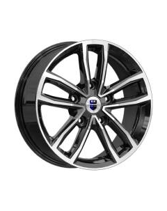 Литой диск Каланг 17x6.5" 5x114.3мм DIA 66.6мм ET 37мм Алмаз черный K&k