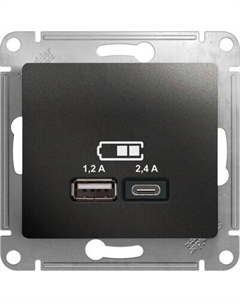 Розетка Systeme (Schneider) Electric Glossa GSL000739 Systeme (schneider) electric