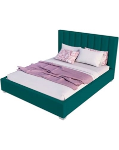 Двуспальная кровать Elmax Модена 120x200 с ПМ Газ-лифт Континентальная рама