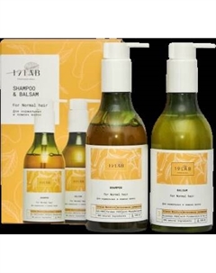 Набор косметики для волос 19 LAB Интенсивное увлажнение Шампунь+Бальзам 19 lab