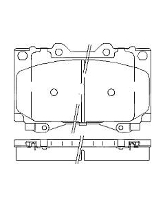 Тормозные колодки Patron PBP1456 Патрон