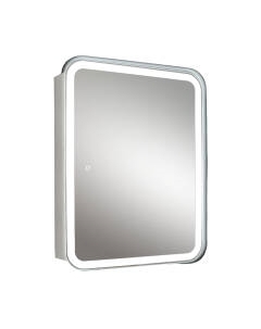 Шкаф с зеркалом для ванной Silver Mirrors Фиджи Flip 70 / LED-00002977 Silver mirrors