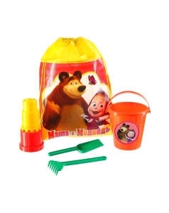 Набор игрушек для песочницы Маша и Медведь / 7611870 Соломон