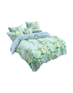 Комплект постельного белья Цветущий сад Евро / Пт6165/220 Luxsonia