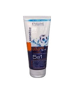 Гель после бритья Eveline Cosmetics Q10+R Men Extreme Sensitive 5 в 1 Eveline cosmetics