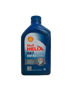 Моторное масло Helix HX7 5W40 Shell