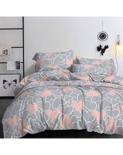 Комплект постельного белья Alleri Эко Сатин Евро / СС-546